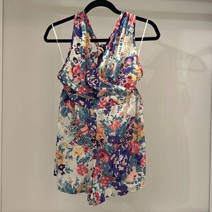 Asos floral romper